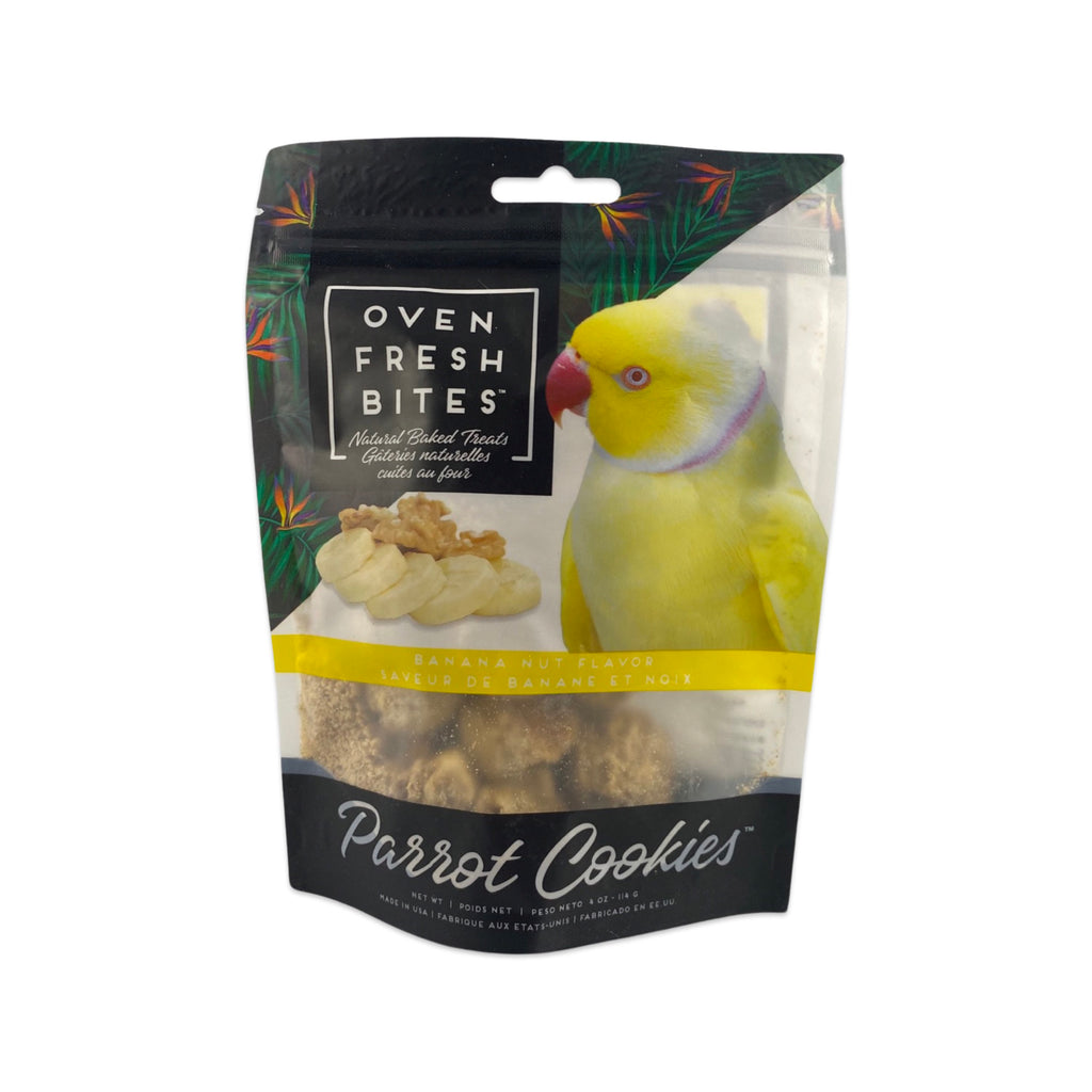 Oven Fresh Banana Nut Parrot Cookies