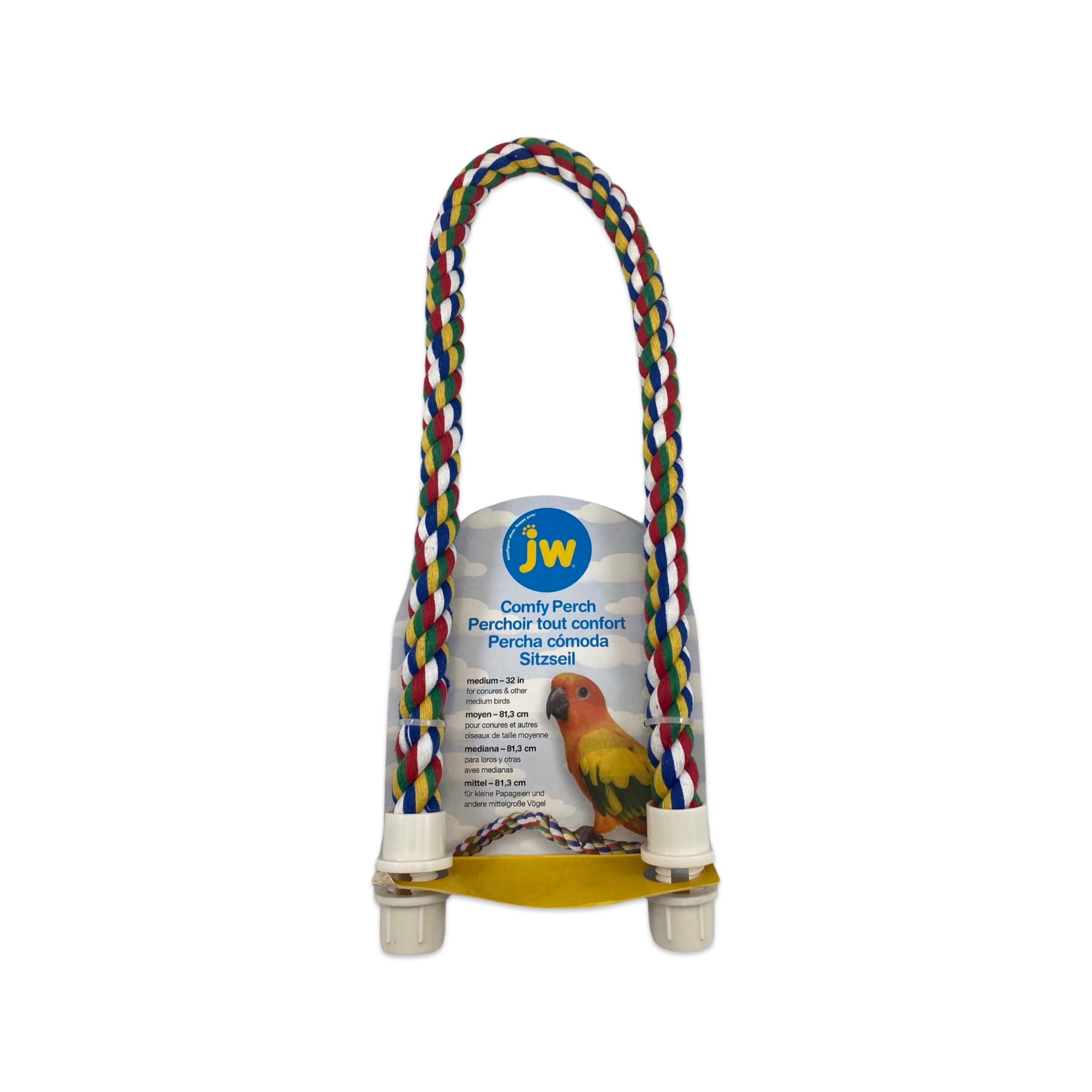 JW Comfy Perch Medium - Feathered Follies