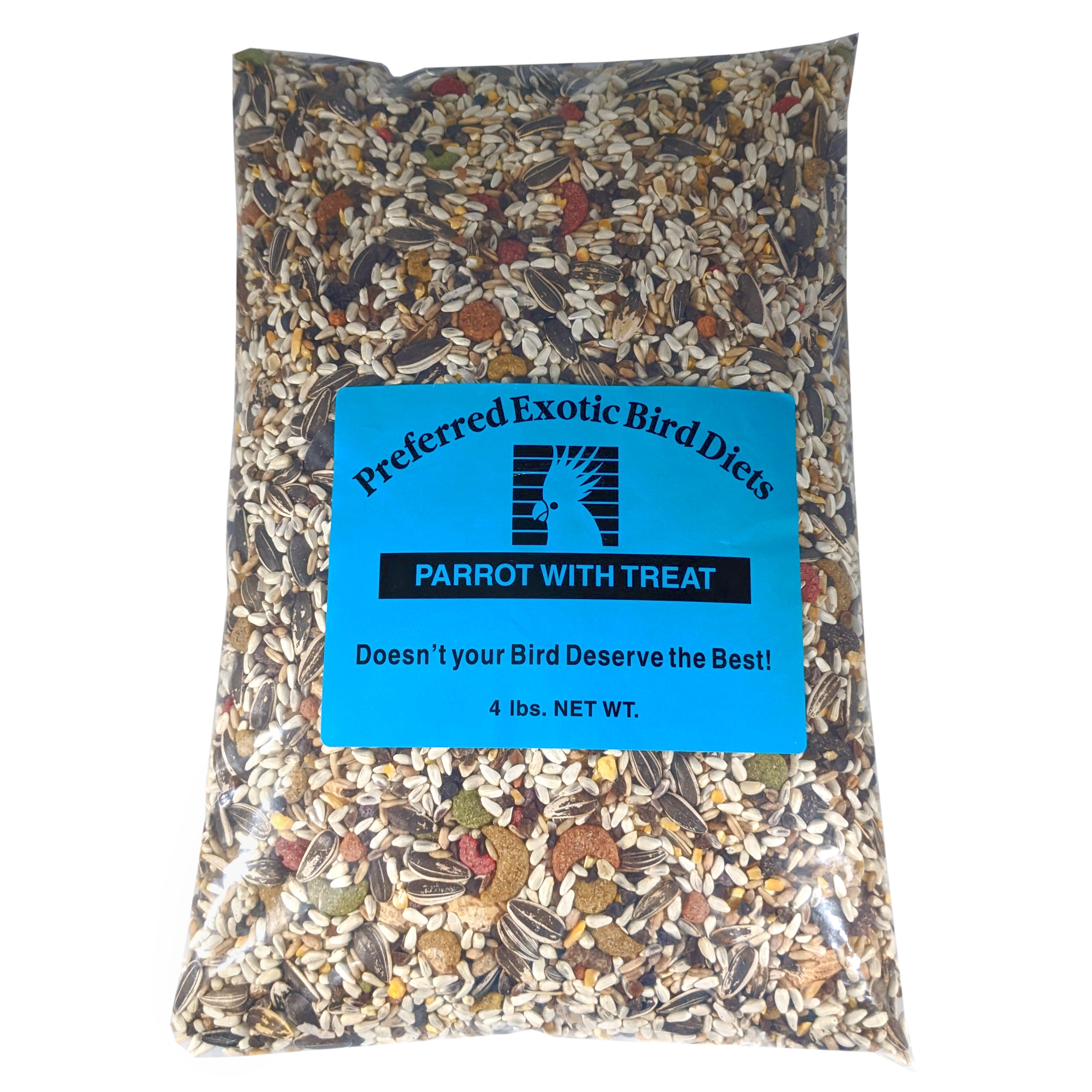 Preferred Exotic Parrot With Treat Seed 4lb